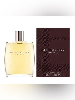 Burberry Men Eau de Toilette 100 ML 3.3 FL OZ Brand New in Box Authentic